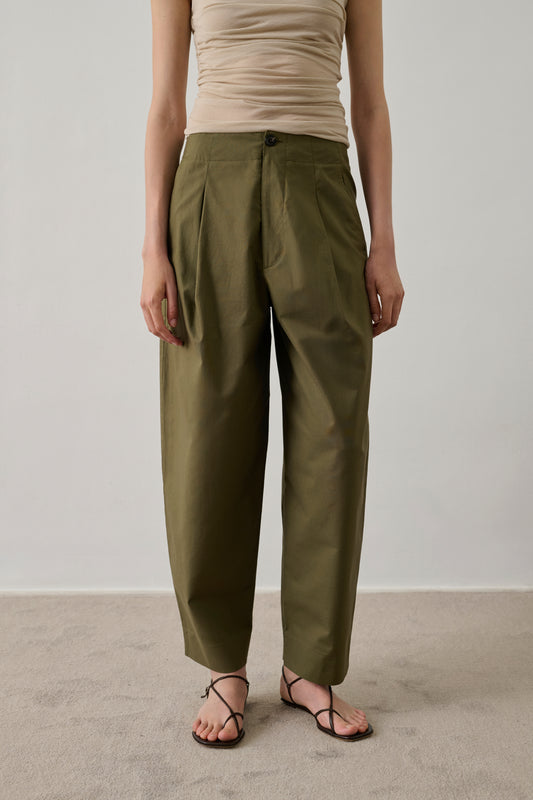 Pantalon Daley - Kaki - Coton - Femme