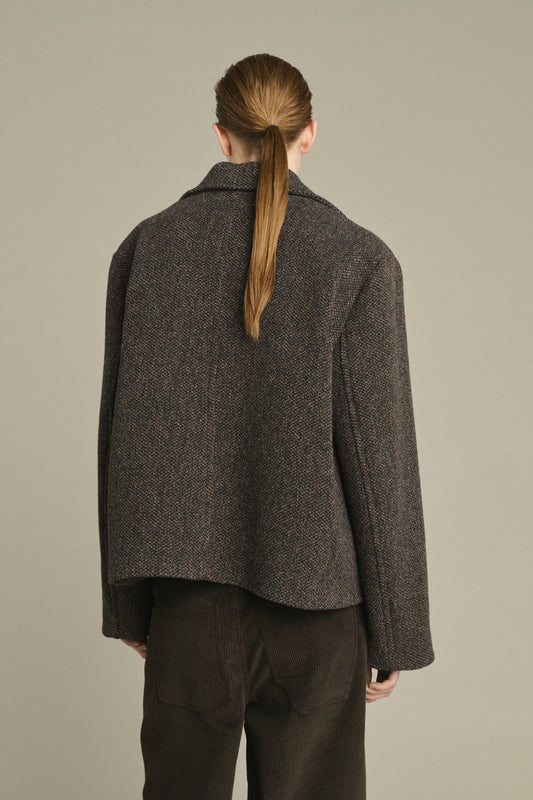 Joseph coat - Brown/Black - Wool - Women