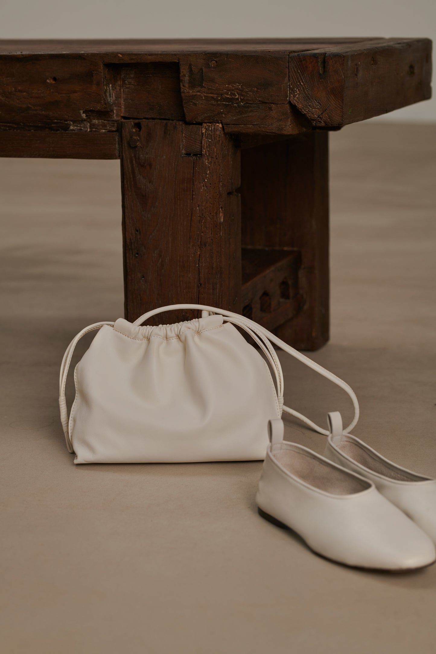 Suzette bag - Light Grey - Leather - Women