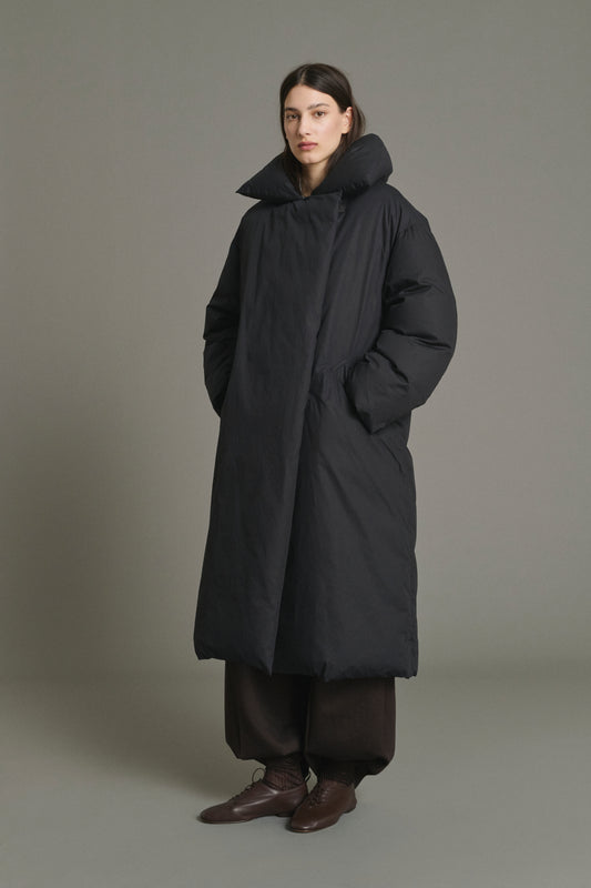 Kelvin puffer jacket - Black - Cotton - Women