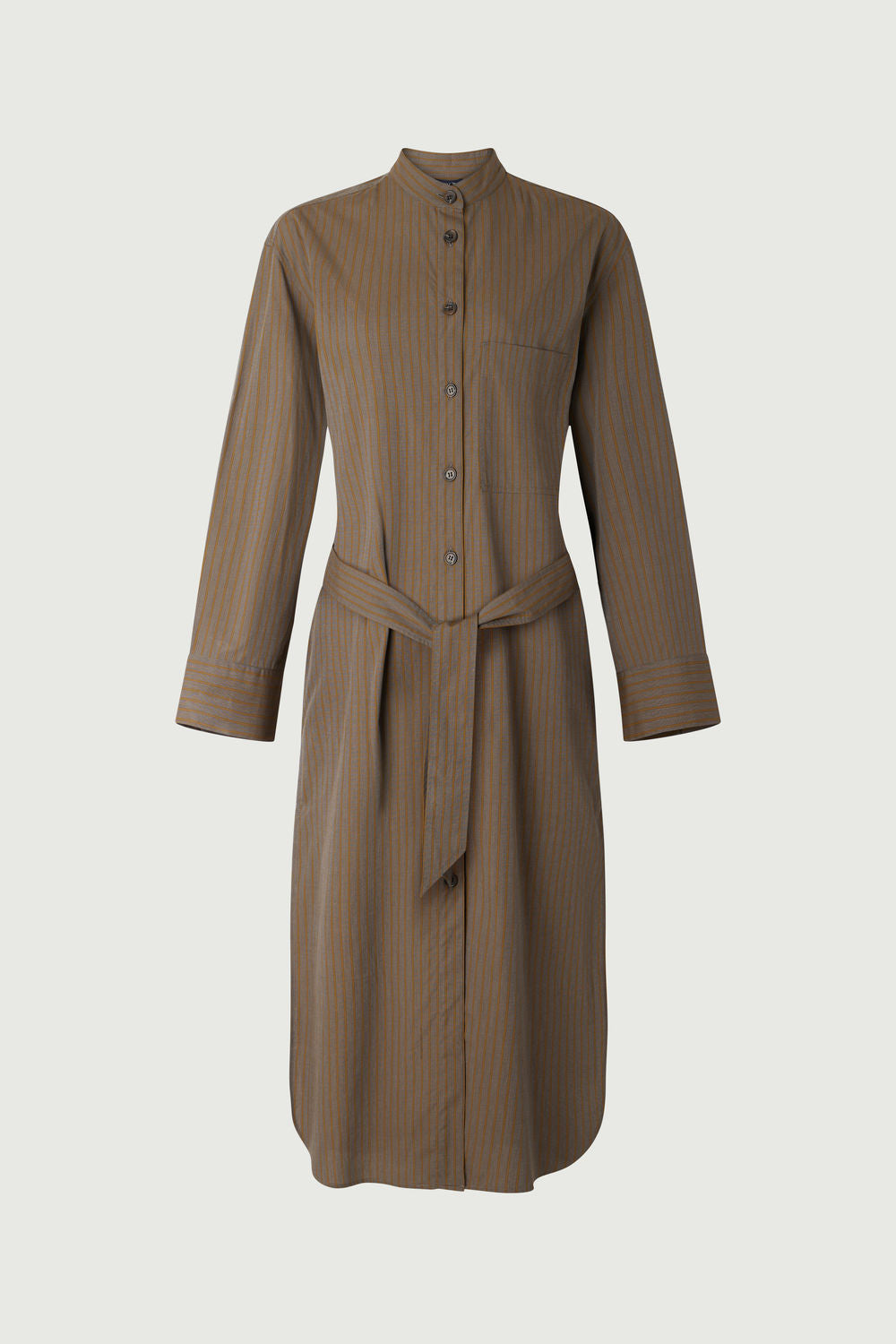 Akiko dress - Anthracite/Bronze - Cotton - Women