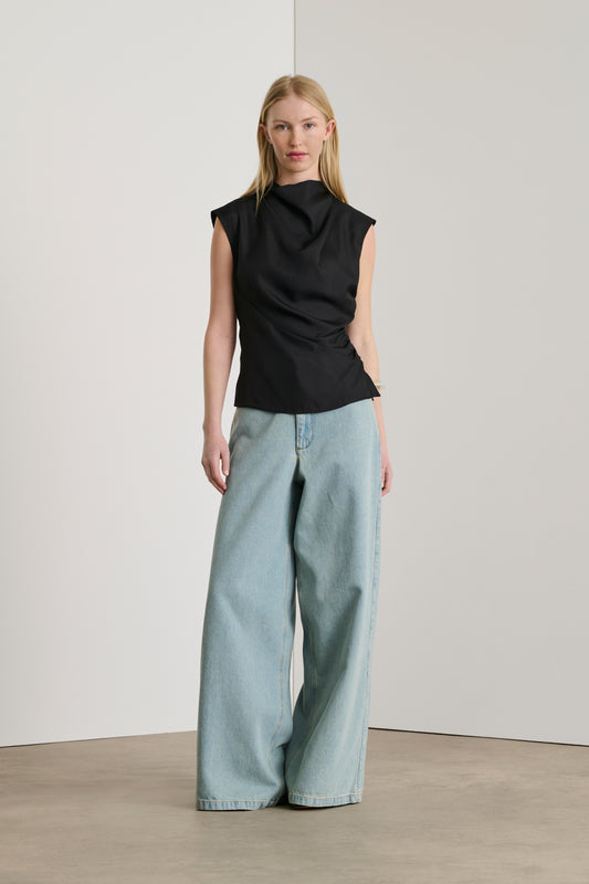 Blouse Eclat - Noir - Femme