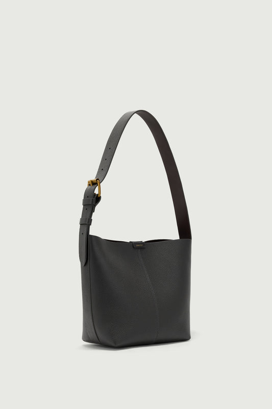 Saudade Mini bag – Steel – Leather – Women