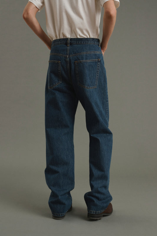 Jean Tom - Faded Blue Denim - Cotton - Men