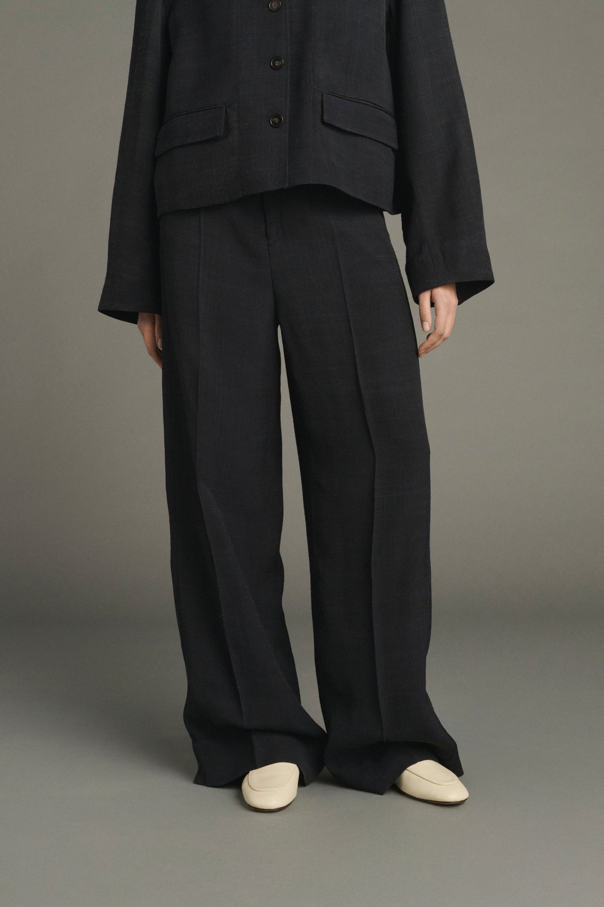 Hippolyte trousers - Black - Women vue 3