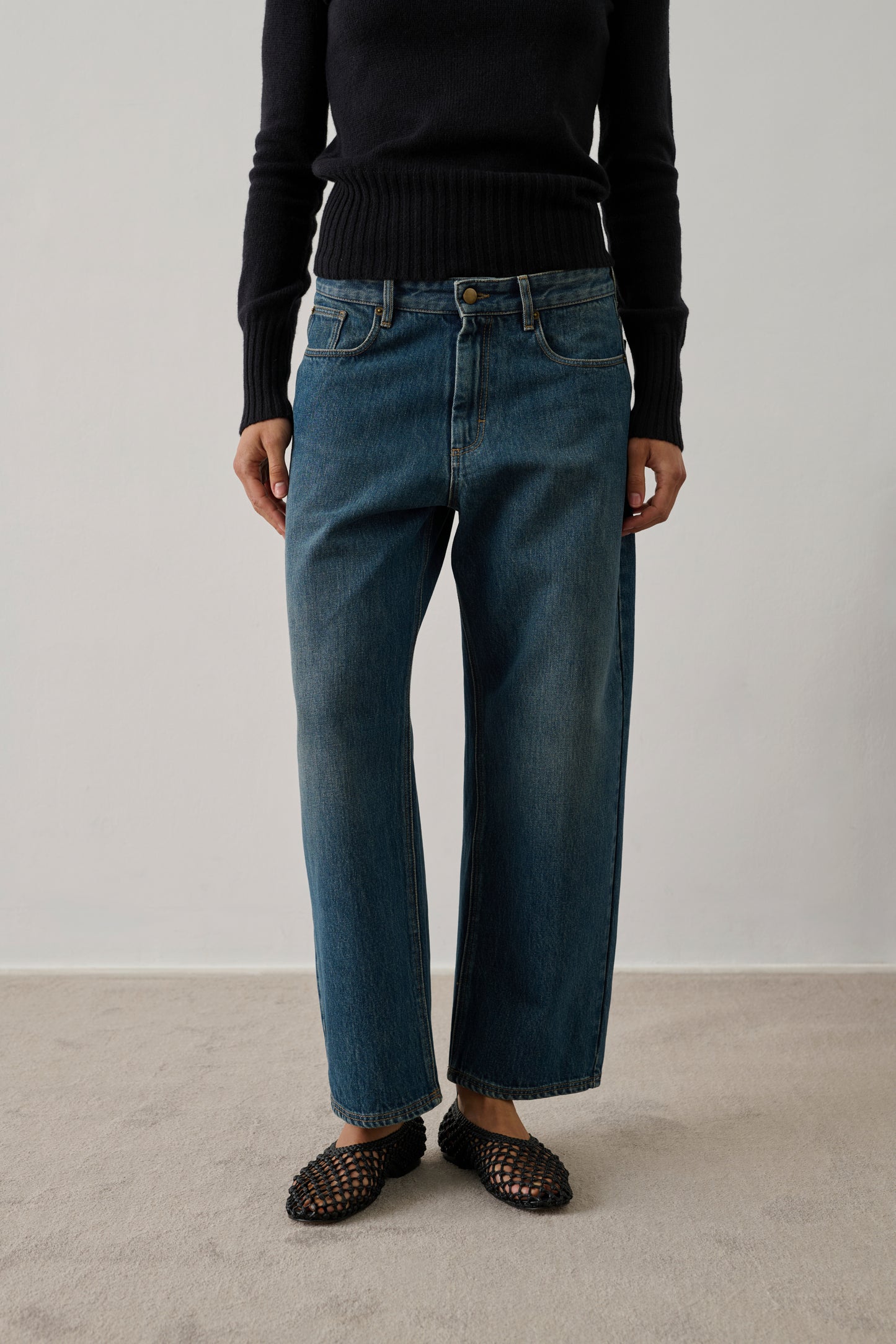 Jeans Harrison - Blue/Green - Women