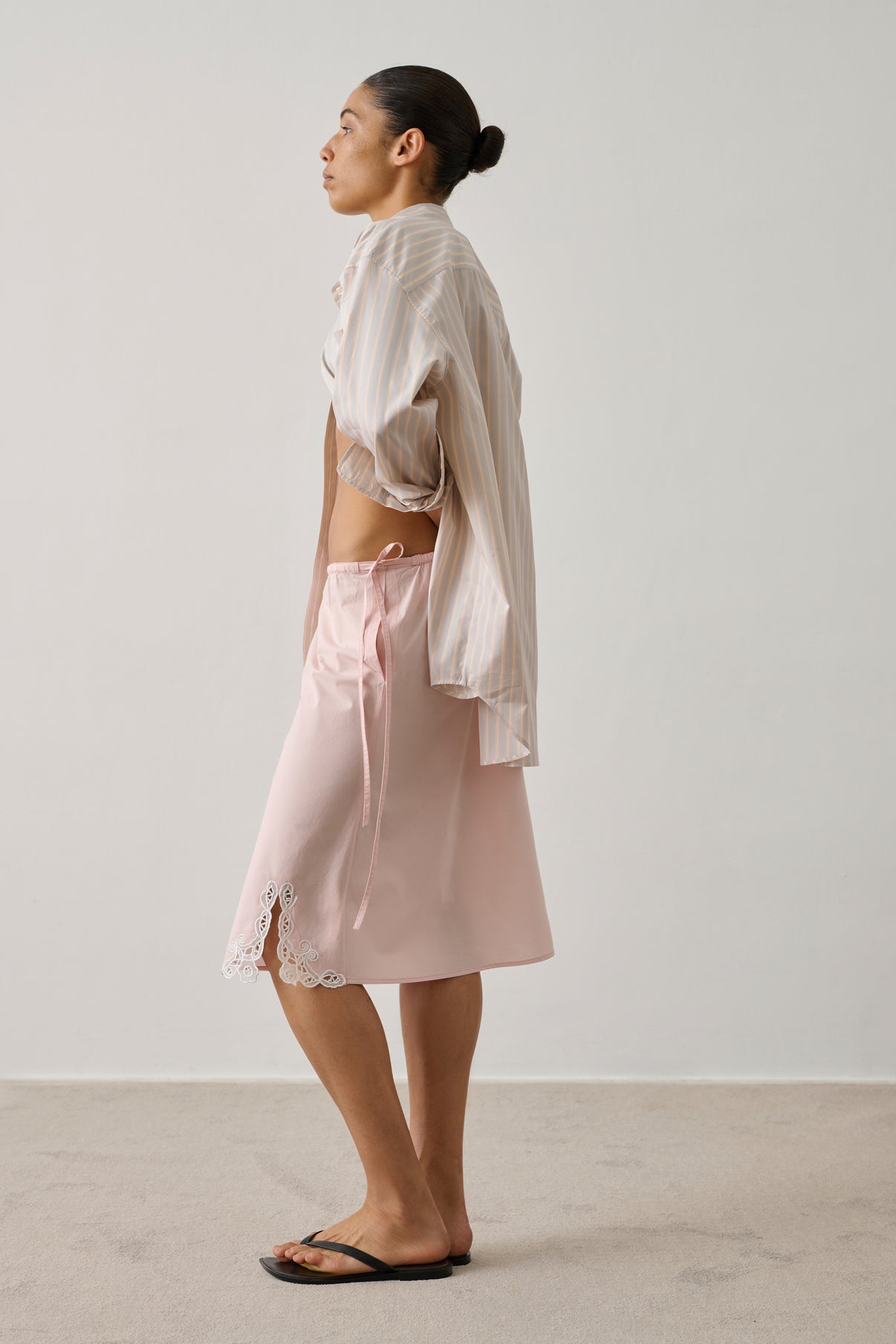 Jupe Houna - Rose Pâle - Coton - Femme vue 2