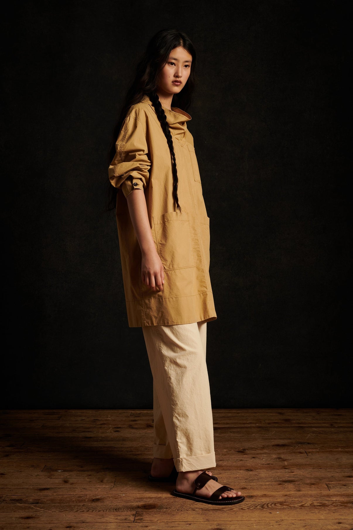 ULSAN BEIGE DRESS vue 4