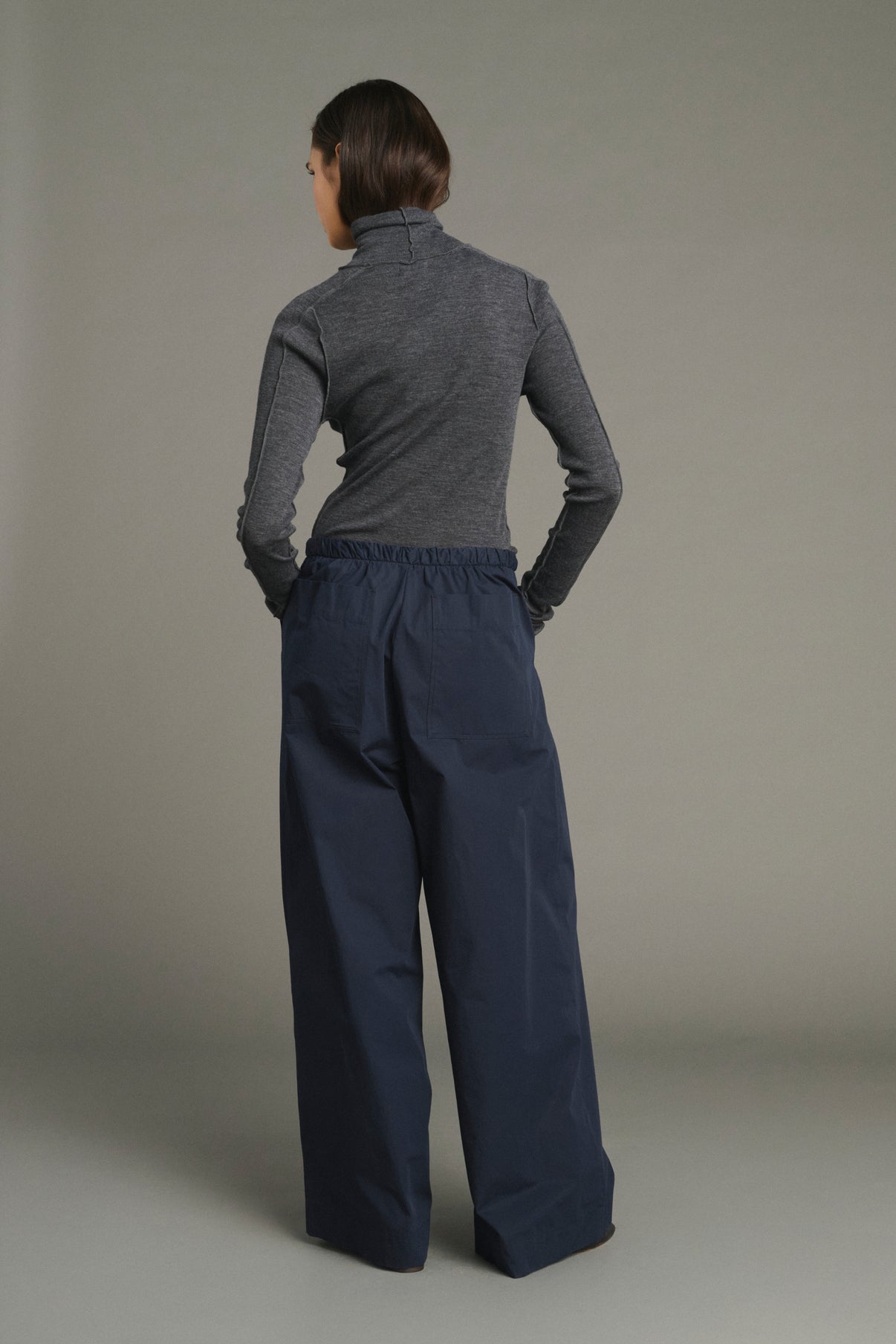 T-Shirt Lois - Anthracite Grey - Wool - Women vue 2