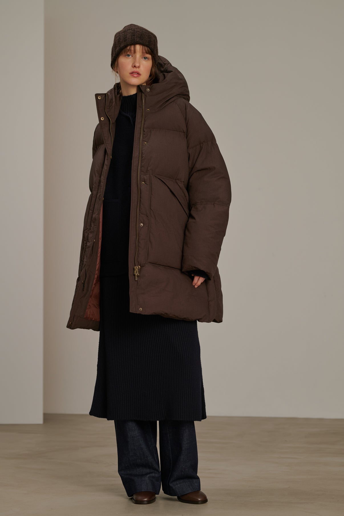 Doudoune Storm - Marron - Coton - Femme vue 4