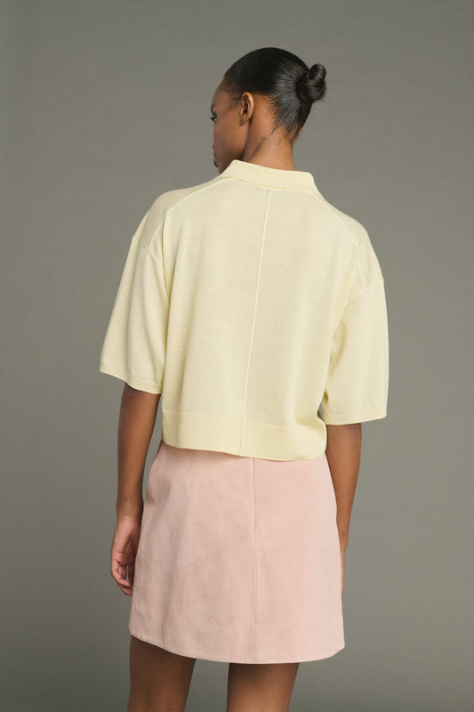 Inno Skirt - Dusty Pink - Leather - Women