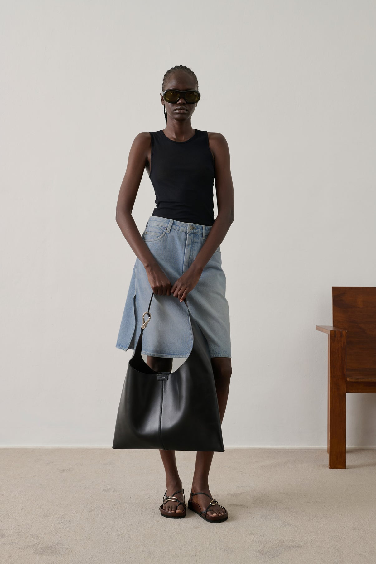 Jupe Elyne - Bleu Clair - Femme vue 4