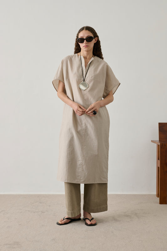 Robe Ilsa - Mastic - Femme