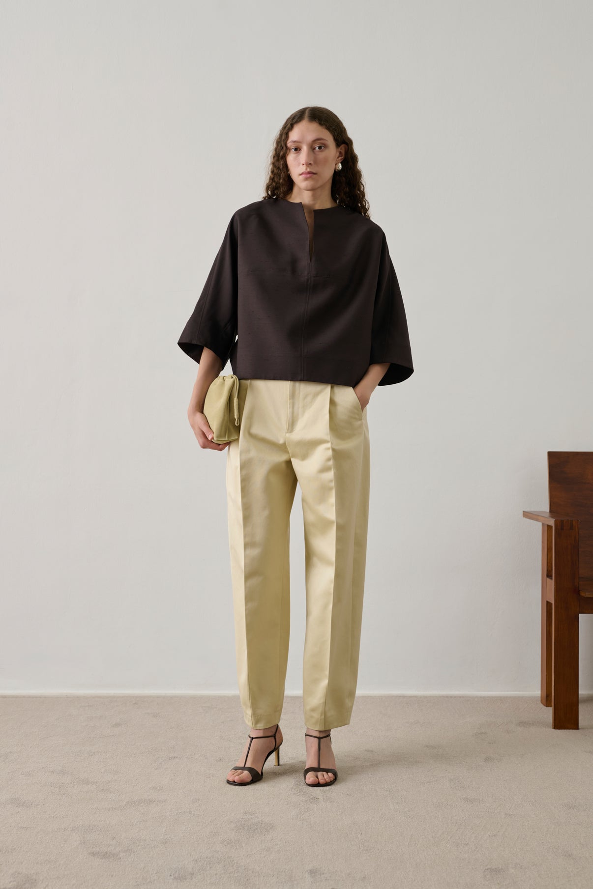 Ilona Blouse - Charcoal - Women vue 1