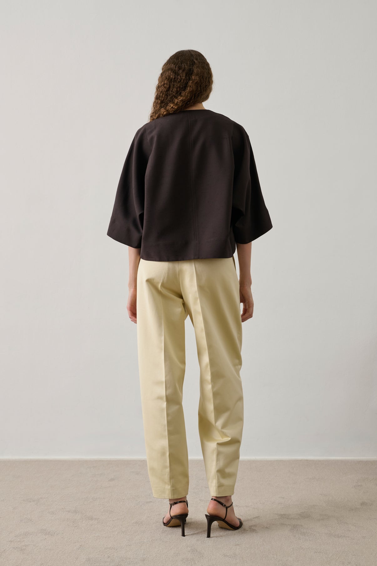 Ilona Blouse - Charcoal - Women vue 2
