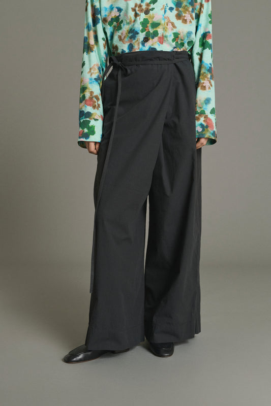 Lagos trousers - Black - Cotton - Women