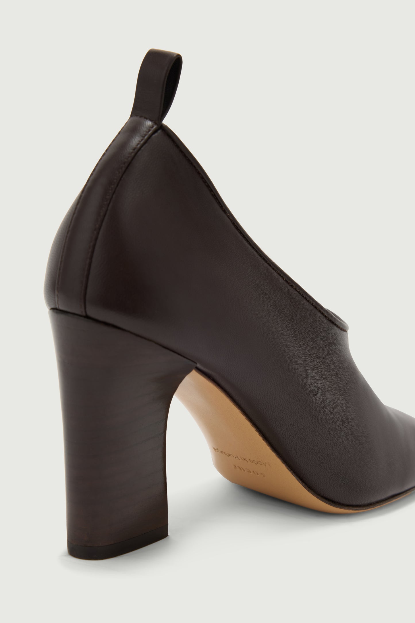 Court shoes Thea - Warm Brown - Leather - Women