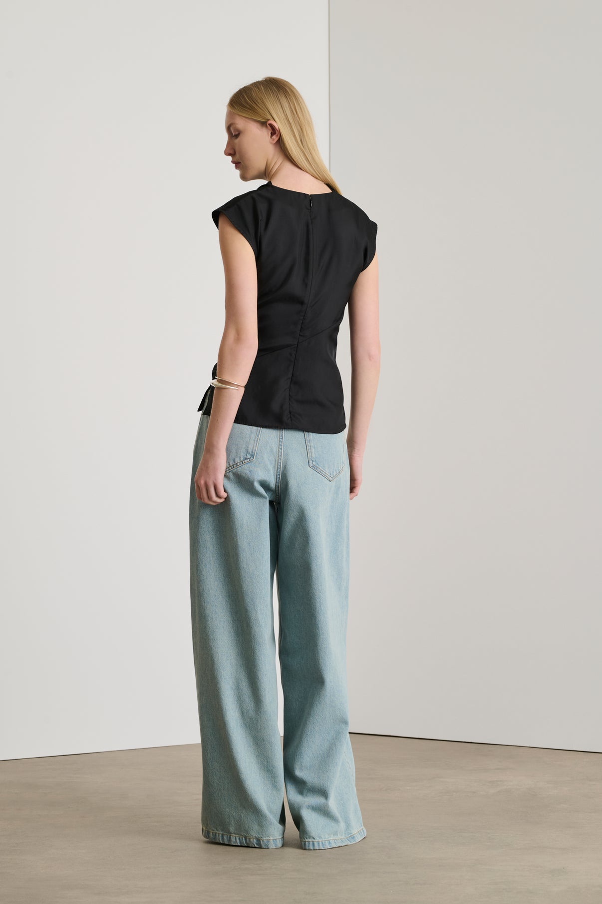 Blouse Eclat - Noir - Femme vue 3