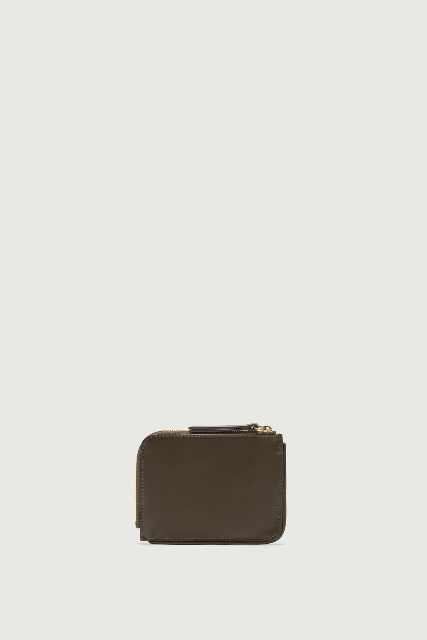 Talia Card Holder - Khaki - Leather - Women