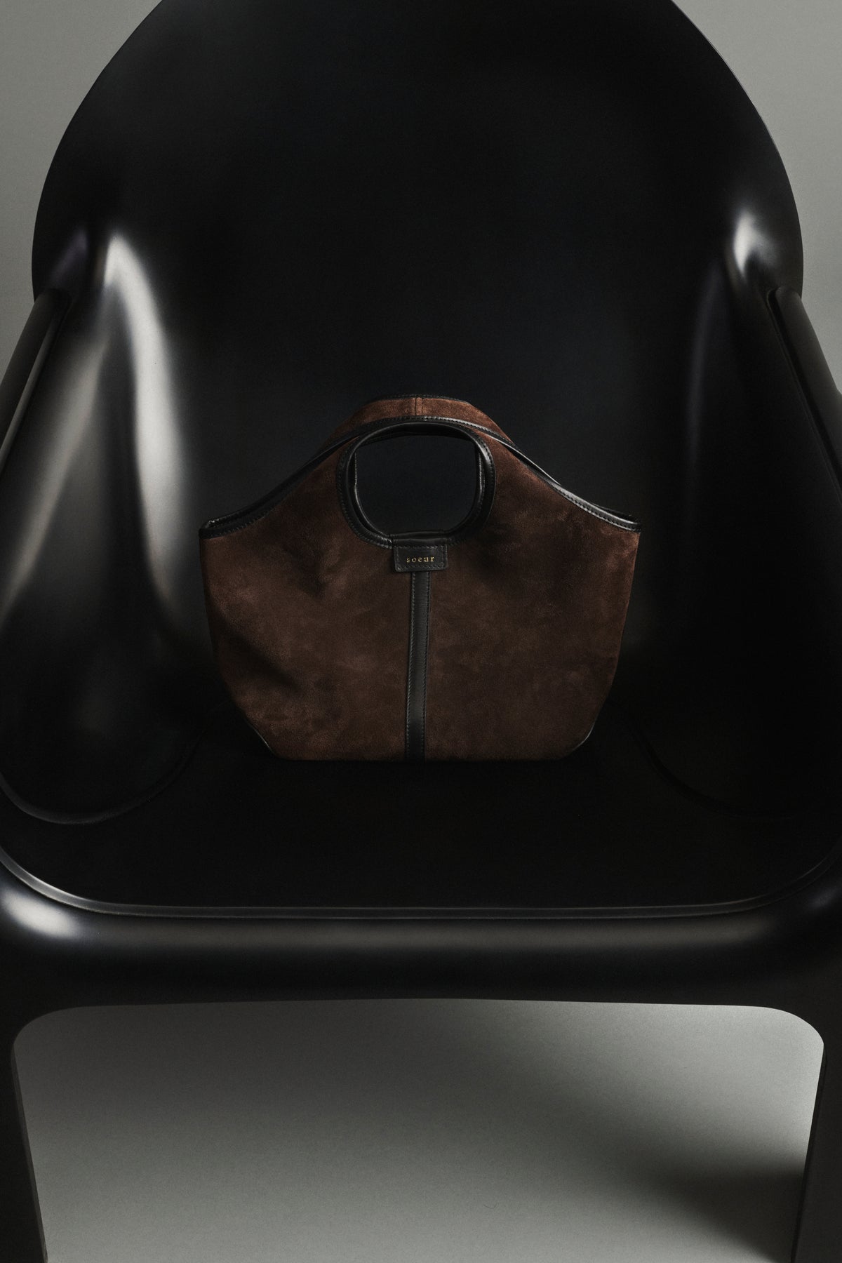 Douce Mini bag – Dark Brown – Leather – Women vue 6